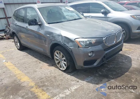 2015 BMW X3 xDrive28I из США, поврежденный, VIN 5UXWX9C54F0D52297